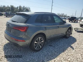2024 Audi Q5 S line Premium with VIN WA1GAAFY4R2101908, listed as a Copart auction lot 48776875 with 5,471 mi miles and Salvage Title. Bid and sale history available at carsss.com. Image 3.