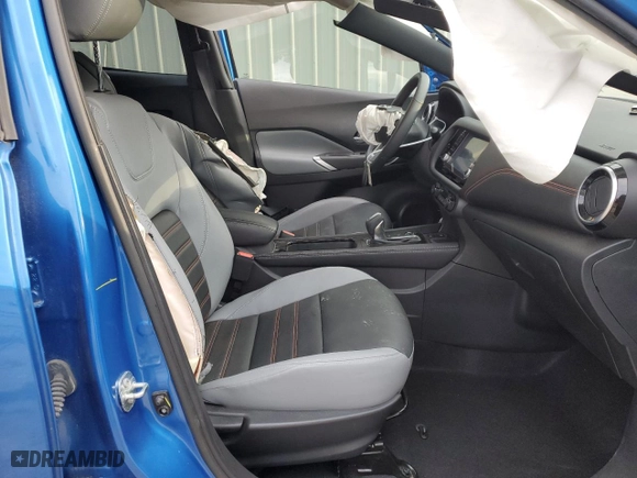 2022 Nissan Kicks SR with VIN 3N1CP5DV1NL501097, listed as a Copart auction lot 88342725 with 35,266 mi miles and Salvage Title. Bid and sale history available at carsss.com. Image 7.