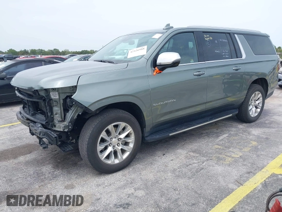 2023 Chevrolet Suburban Premier with VIN 1GNSCFKD2PR377493, listed as a IAAI auction lot 42426988 with 71,365 mi miles and . Bid and sale history available at DreamBid. Image 18.