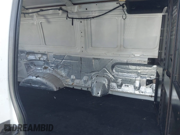 2009 Ford Econoline Cargo Commercial with VIN 1FTNE14W09DA62046, listed as a IAAI auction lot 41605647 with 100,622 mi miles and . Bid and sale history available at DreamBid. Image 8.