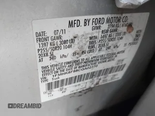 2012 Ford Explorer Limited with VIN 1FMHK8F88CGA02370, listed as a IAAI auction lot 42186502 with 212,496 mi miles and . Bid and sale history available at DreamBid. Image 9.