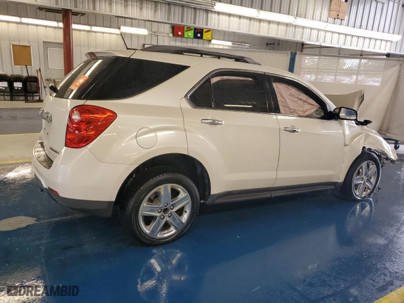 2015 Chevrolet Equinox LTZ with VIN 1GNFLHEK5FZ136422, listed as a Copart auction lot 85218664 with 0 mi miles and Clean Title. Bid and sale history available at carsss.com. Image 3.