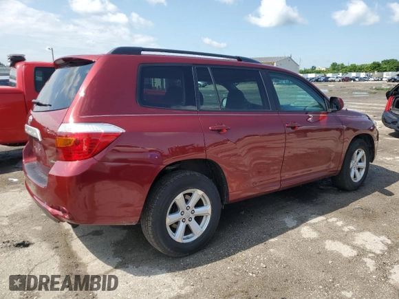 2010 Toyota Highlander with VIN 5TDBK3EH6AS008329, listed as a Copart auction lot 61506945 with 194,748 mi miles and Salvage title. Bid and sale history available at DreamBid. Image 3.