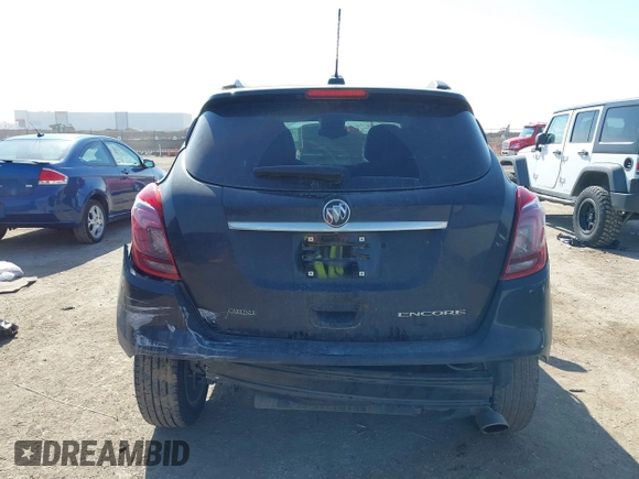 2019 Buick Encore Preferred with VIN KL4CJASB4KB776597, listed as a IAAI auction lot 41578562 with 37,295 mi miles. Bid and sale history available at carsss.com. Image 17.