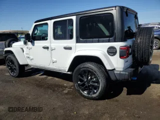 2023 Jeep Wrangler Sahara with VIN 1C4JJXP67PW630321, listed as a Copart auction lot 54579155 with 40,024 mi miles and Clean Title. Bid and sale history available at DreamBid. Image 2.
