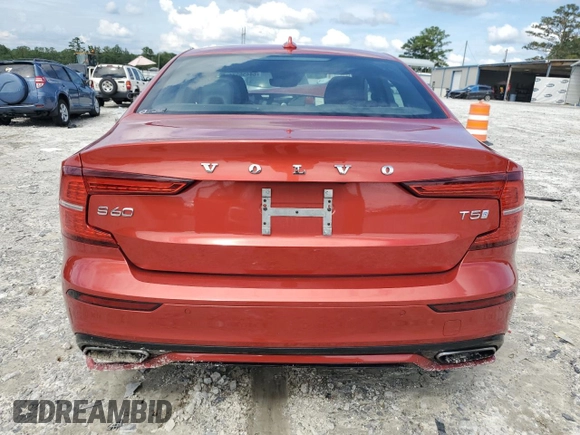 2019 Volvo S60 R-Design with VIN 7JR102FM9KG000519, listed as a Copart auction lot 64456574 with 0 mi miles and Salvage Title. Bid and sale history available at carsss.com. Image 6.