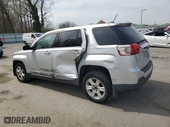 2015 GMC Terrain SLE with VIN 2GKFLVEK4F6436752, listed as a Copart auction lot 53695535 with 144,038 mi miles and Salvage title. Bid and sale history available at DreamBid. Image 2.