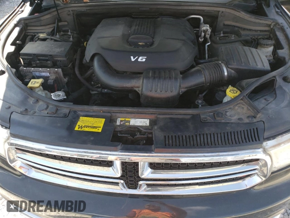 2014 Dodge Durango SXT with VIN 1C4RDJAG4EC391334, listed as a Copart auction lot 64983305 with 191,202 mi miles and Clean title. Bid and sale history available at DreamBid. Image 12.