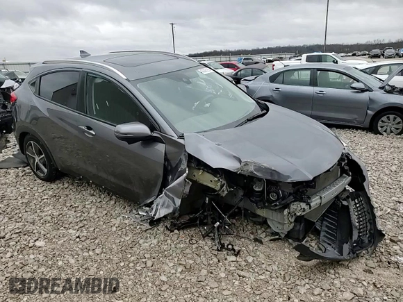 2021 Honda HR-V EX with VIN 3CZRU6H51MM734643, listed as a Copart auction lot 43335265 with 42,137 mi miles and Salvage Title. Bid and sale history available at carsss.com. Image 11.