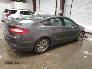 2015 Ford Fusion S with VIN 3FA6P0G77FR250441, listed as a Copart auction lot 50839585 with 117,110 mi miles and Salvage Title. Bid and sale history available at DreamBid. Image 3.