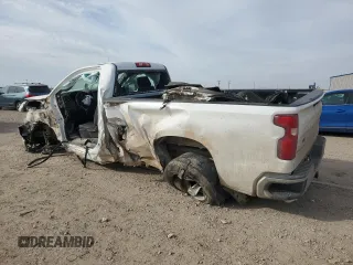 2019 Chevrolet Silverado 1500 Work Truck with VIN 3GCNWAEF5KG194594, listed as a Copart auction lot 44603345 with 80,401 mi miles and Salvage Title. Bid and sale history available at DreamBid. Image 2.