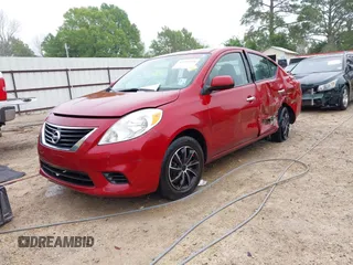 2014 Nissan Versa S with VIN 3N1CN7AP3EK458136, listed as a IAAI auction lot 41919414 with 116,628 mi miles. Bid and sale history available at carsss.com. Image 17.