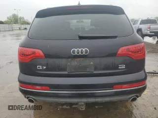 2013 Audi Q7 Premium Plus with VIN WA1LMAFE8DD003313, listed as a Copart auction lot 55308525 with 145,816 mi miles and Salvage title. Bid and sale history available at DreamBid. Image 6.
