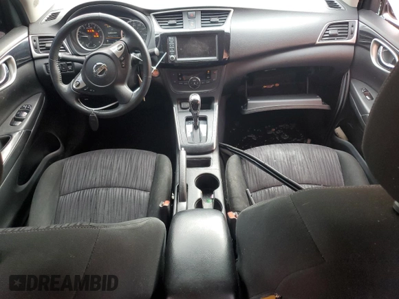 2019 Nissan Sentra SV with VIN 3N1AB7AP7KY368349, listed as a Copart auction lot 47689985 with 122,001 mi miles and Salvage Title. Bid and sale history available at DreamBid. Image 8.
