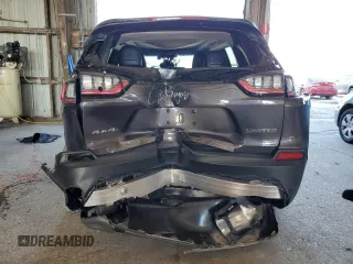 2022 Jeep Cherokee Limited with VIN 1C4PJMDN1ND546203, listed as a Copart auction lot 73985844 with 8,357 mi miles and Salvage title. Bid and sale history available at DreamBid. Image 6.