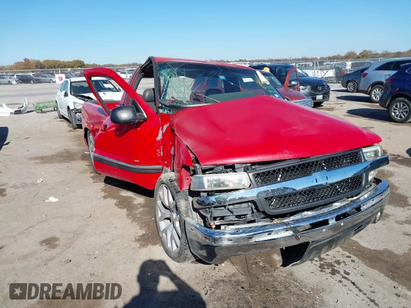 1999 Chevrolet Silverado 1500 with VIN 1GCEC14W9XZ165875, listed as a IAAI auction lot 40994850 with 173,574 mi miles. Bid and sale history available at carsss.com. Image 1.