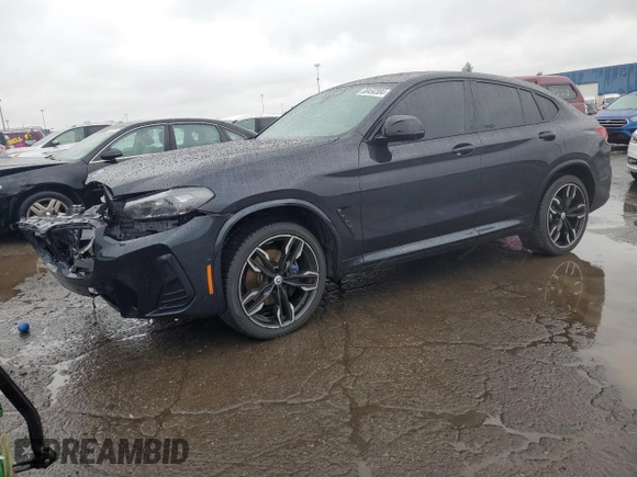 2023 BMW X4 M40i with VIN 5UX43DT00P9N89647, listed as a Copart auction lot 80450304 with 32,727 mi miles and Salvage Title. Bid and sale history available at carsss.com. Image 1.