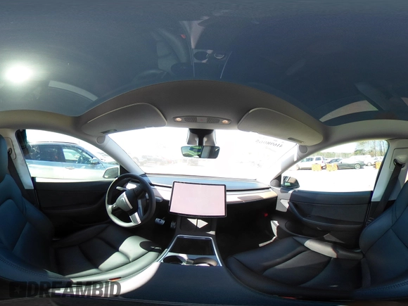 2021 Tesla Model Y Long Range with VIN 5YJYGDEE8MF125104, listed as a IAAI auction lot 41698065 with 25,177 mi miles and . Bid and sale history available at DreamBid. Image 17.
