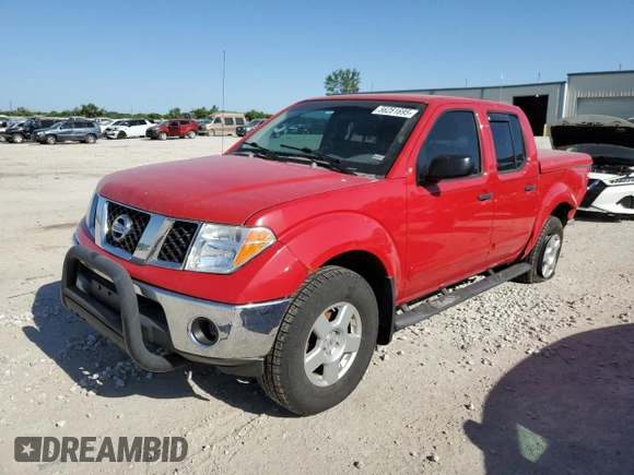 2006 Nissan Frontier LE with VIN 1N6AD07W66C406128, listed as a Copart auction lot 56281695 with 97,777 mi miles and Salvage title. Bid and sale history available at DreamBid. Image 1.