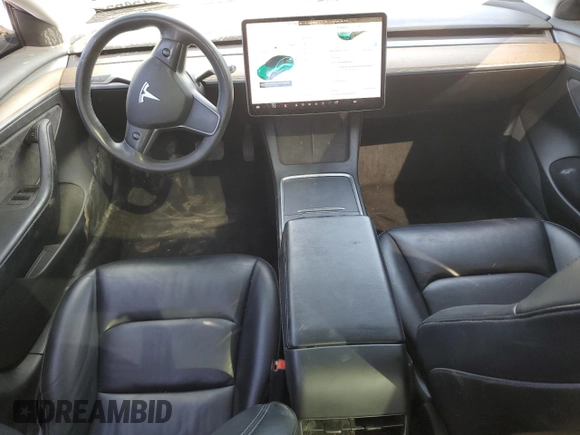 2021 Tesla Model 3 Standard Range Plus z VIN 5YJ3E1EA0MF089307, wystawiony jako Copart lot #50575465 z przebiegiem 131 251 mil mil oraz Szkody całkowita. Historia ofert i sprzedaży dostępna na DreamBid. Obrazek 8.