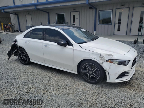 2021 Mercedes-Benz A 220 with VIN W1K3G4EB0MJ268465, listed as a Copart auction lot 62827425 with 59,522 mi miles and Salvage title. Bid and sale history available at DreamBid. Image 4.