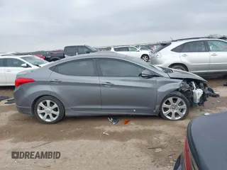 2013 Hyundai Elantra Limited with VIN 5NPDH4AEXDH451649, listed as a IAAI auction lot 41691494 with 124,827 mi miles and . Bid and sale history available at DreamBid. Image 14.