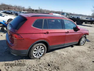 2019 Volkswagen Tiguan S with VIN 3VV1B7AX6KM080196, listed as a Copart auction lot 46238155 with 122,852 mi miles and Salvage title. Bid and sale history available at DreamBid. Image 3.