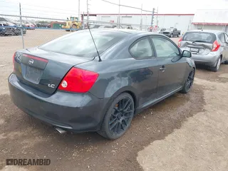 2007 Scion tC Spec with VIN JTKDE177X70160319, listed as a IAAI auction lot 41864140 with 200,184 mi miles. Bid and sale history available at carsss.com. Image 4.