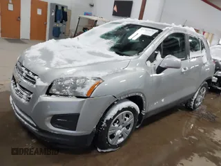 2016 Chevrolet Trax LS with VIN 3GNCJKSBXGL273116, listed as a IAAI auction lot 41385976 with 67,932 mi miles. Bid and sale history available at carsss.com. Image 2.