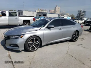 2019 Honda Accord Sedan Sport 1.5T with VIN 1HGCV1F36KA089092, listed as a Copart auction lot 50392975 with 107,191 mi miles and Salvage Title. Bid and sale history available at carsss.com. Image 1.