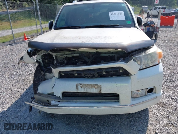2013 Toyota 4Runner SR5 with VIN JTEBU5JR9D5117636, listed as a IAAI auction lot 42536629 with 205,229 mi miles and . Bid and sale history available at DreamBid. Image 6.