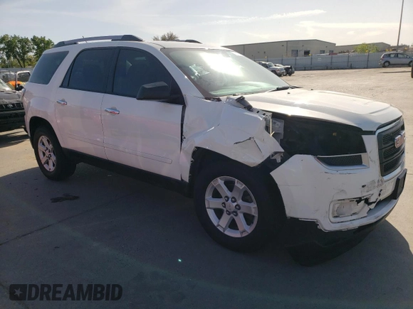 2015 GMC Acadia SLE with VIN 1GKKRNED2FJ137410, listed as a Copart auction lot 50309365 with 163,943 mi miles and Salvage title. Bid and sale history available at DreamBid. Image 4.