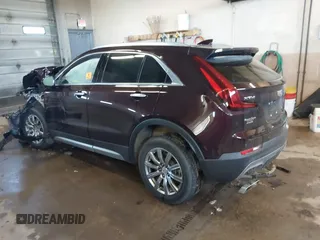 2020 Cadillac XT4 AWD Premium Luxury with VIN 1GYFZDR48LF121111, listed as a IAAI auction lot 41533664 with Not Provided miles. Bid and sale history available at carsss.com. Image 3.