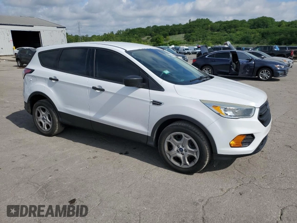 2017 Ford Escape S with VIN 1FMCU0F79HUB74185, listed as a Copart auction lot 63123095 with 155,520 mi miles and Clean title. Bid and sale history available at DreamBid. Image 4.