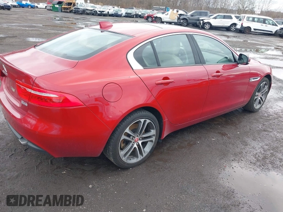 2017 Jaguar XE 35t Premium with VIN SAJAJ4BVXHA973055, listed as a IAAI auction lot 41805908 with 100,151 mi miles. Bid and sale history available at carsss.com. Image 4.