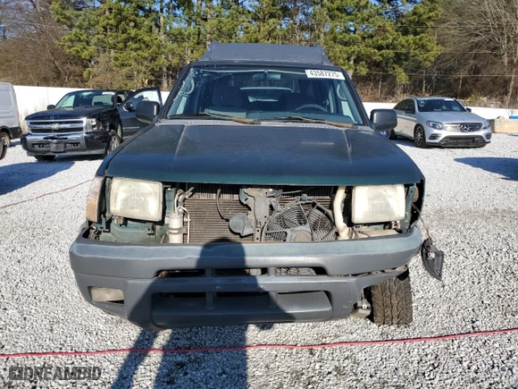 2001 Nissan Xterra XE with VIN 5N1ED28T71C528411, listed as a Copart auction lot 43587275 with 264,757 mi miles and Salvage Title. Bid and sale history available at carsss.com. Image 5.