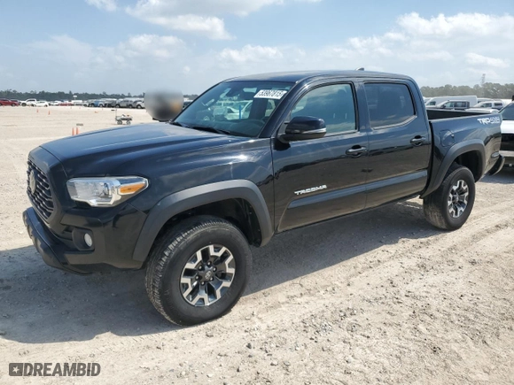 2021 Toyota Tacoma 4WD SR with VIN 5TFCZ5AN5MX268050, listed as a Copart auction lot 53967815 with 74,247 mi miles and Clean Title. Bid and sale history available at carsss.com. Image 1.