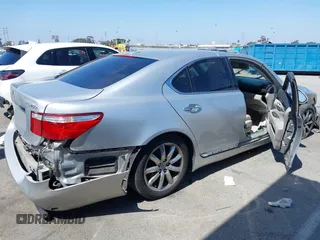 2007 Lexus LS 460 with VIN JTHBL46F875011889, listed as a IAAI auction lot 42554435 with 88,780 mi miles and . Bid and sale history available at DreamBid. Image 4.