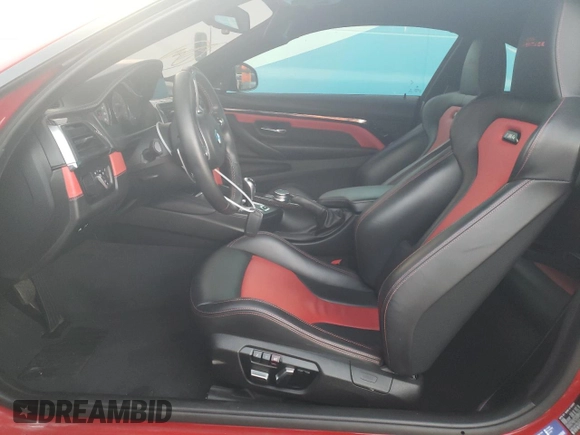 2020 BMW M4 with VIN WBS4Y9C03LFJ69918, listed as a Copart auction lot 77005493 with 0 mi miles. Bid and sale history available at carsss.com. Image 7.