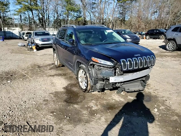 2016 Jeep Cherokee Limited with VIN 1C4PJLDS8GW282243, listed as a Copart auction lot 41487745 with 115,745 mi miles and Salvage Title. Bid and sale history available at carsss.com. Image 15.