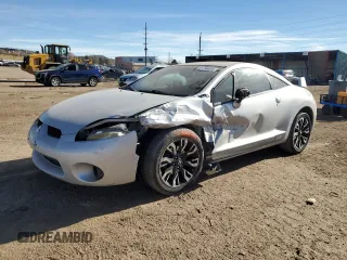 2008 Mitsubishi Eclipse GS with VIN 4A3AK64FX8E014676, listed as a Copart auction lot 81796924 with 190,423 mi miles and Salvage Title. Bid and sale history available at carsss.com. Image 1.