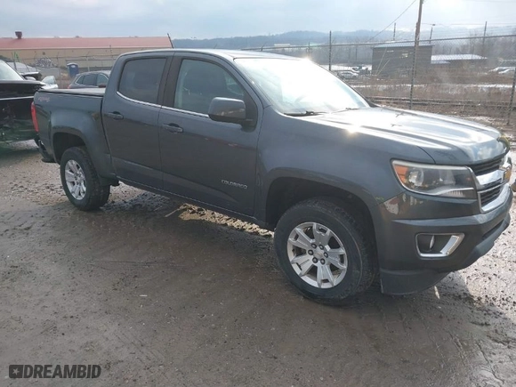 2017 Chevrolet Colorado 4WD LT with VIN 1GCGTCEN9H1209853, listed as a IAAI auction lot 41672171 with 106,715 mi miles. Bid and sale history available at carsss.com. Image 1.