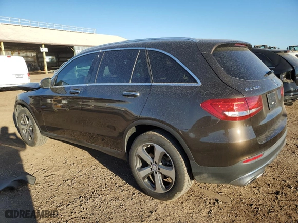 2017 Mercedes-Benz GLC with VIN WDC0G4JBXHF150414, listed as a Copart auction lot 46192245 with NaN miles and Salvage Title. Bid and sale history available at carsss.com. Image 2.