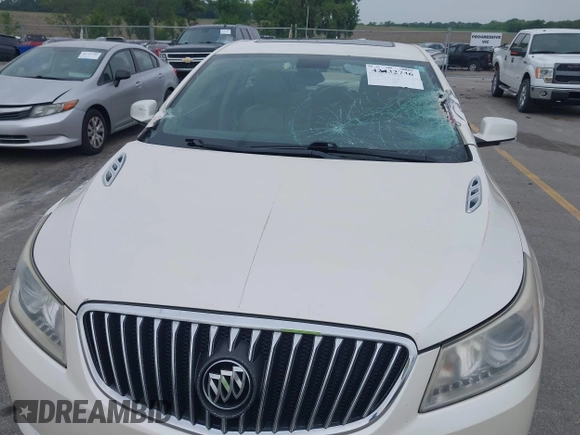 2013 Buick LaCrosse Leather with VIN 1G4GC5E3XDF207001, listed as a IAAI auction lot 42432746 with 249,000 mi miles and . Bid and sale history available at DreamBid. Image 6.