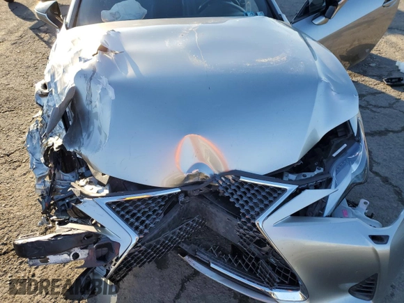 2021 Lexus RC with VIN JTHD85EC9M5006171, listed as a Copart auction lot 86593954 with 54,980 mi miles and Salvage Title. Bid and sale history available at carsss.com. Image 13.