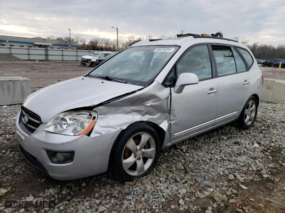 2007 Kia Rondo LX with VIN KNAFG526X77057535, listed as a Copart auction lot 86525854 with NaN miles and Non Repairable. Bid and sale history available at carsss.com. Image 1.