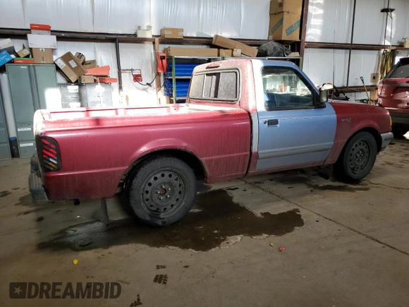 1994 Ford Ranger with VIN 1FTCR10A7RPA97185, listed as a Copart auction lot 41728735 with 180,040 mi miles and Salvage Title. Bid and sale history available at carsss.com. Image 3.