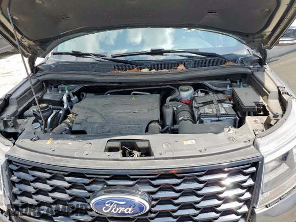 2018 Ford Explorer Sport with VIN 1FM5K8GT7JGB54689, listed as a Copart auction lot 59528925 with 53,018 mi miles and Salvage title. Bid and sale history available at DreamBid. Image 12.