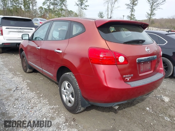 2011 Nissan Rogue SV with VIN JN8AS5MT5BW178149, listed as a IAAI auction lot 41859037 with 142,118 mi miles. Bid and sale history available at carsss.com. Image 3.