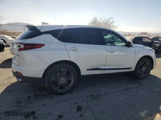 2021 Acura RDX w/A-Spec Package with VIN 5J8TC1H60ML015168, listed as a Copart auction lot 44154815 with 44,950 mi miles and Salvage Title. Bid and sale history available at carsss.com. Image 3.
